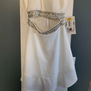 white dress